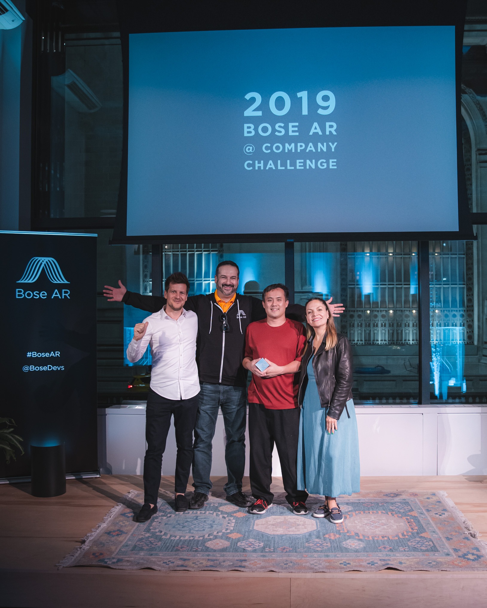 Geometri Berolige skærm GOAT Wins Grand Prize @BOSE AR Challenge | Two Goats